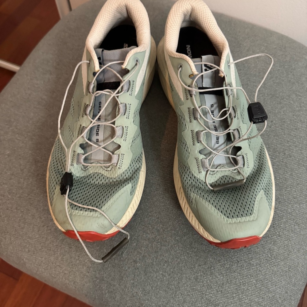 Salomon SENSE RIDE 5 W Lily/Rainy Day/Bleach - Picture 5 of 6